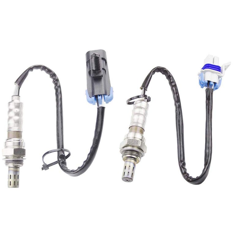 higherbro 2PCS Oxygen Sensor for 2004-2005 Chevrolet Impala Monte Carlo 3.8L; 2004-2005 Buick Lesabre Park Avenue 3.8L; 2004-2005 Pontiac Bonneville 3.8L Upstream + Downstream - Image 1